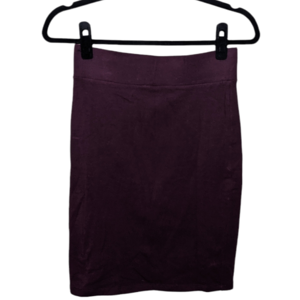 Forever 21 Burgundy Bodycon Pencil Skirt 💜